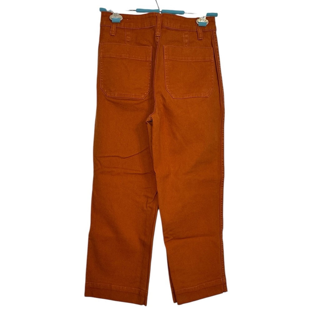 Madewell Slim Emmett Wide-Leg Crop Pants - Picture 6 of 10